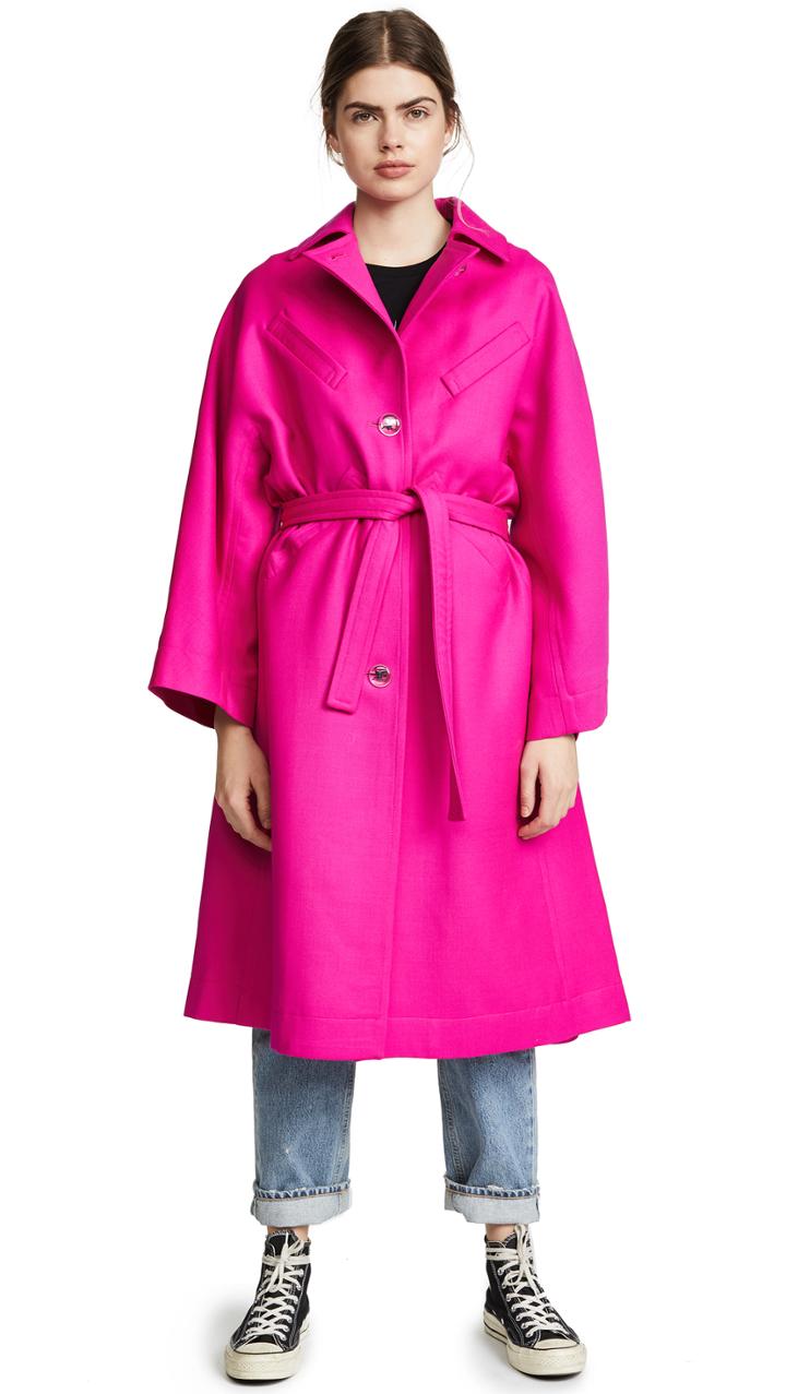 Courreges Oversized Trench Coat