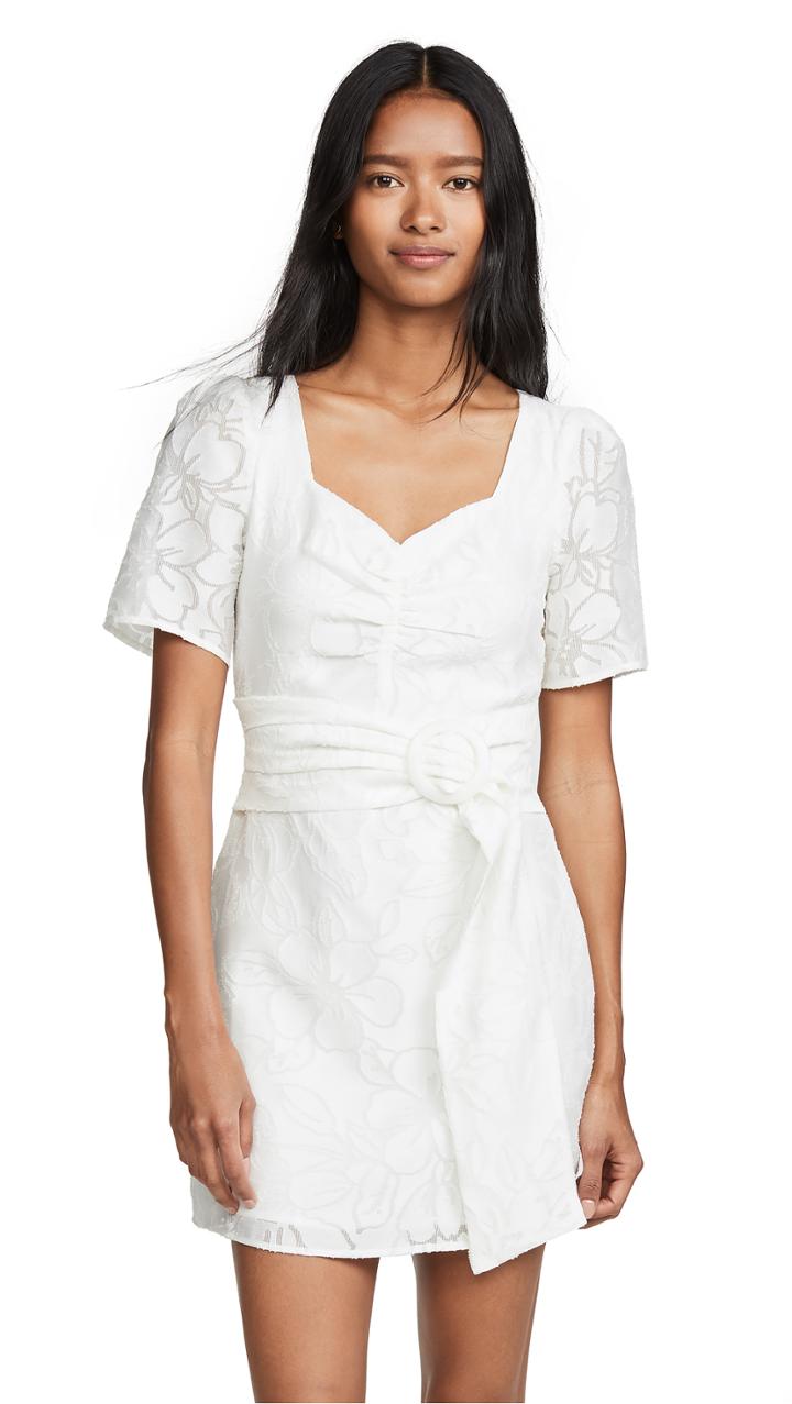 Chriselle Lim Collection Off White Dress