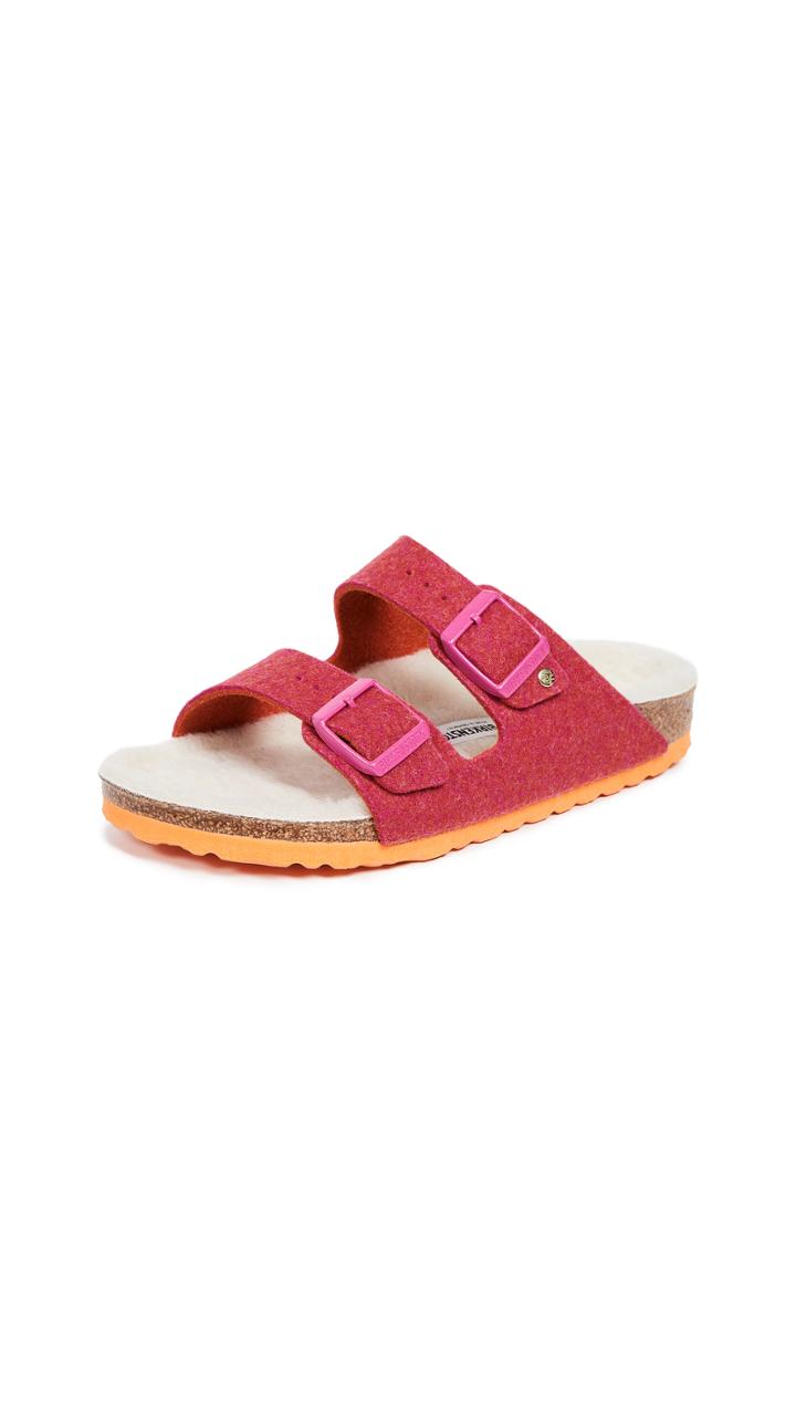 Birkenstock Arizona Happy Lamb Sandals
