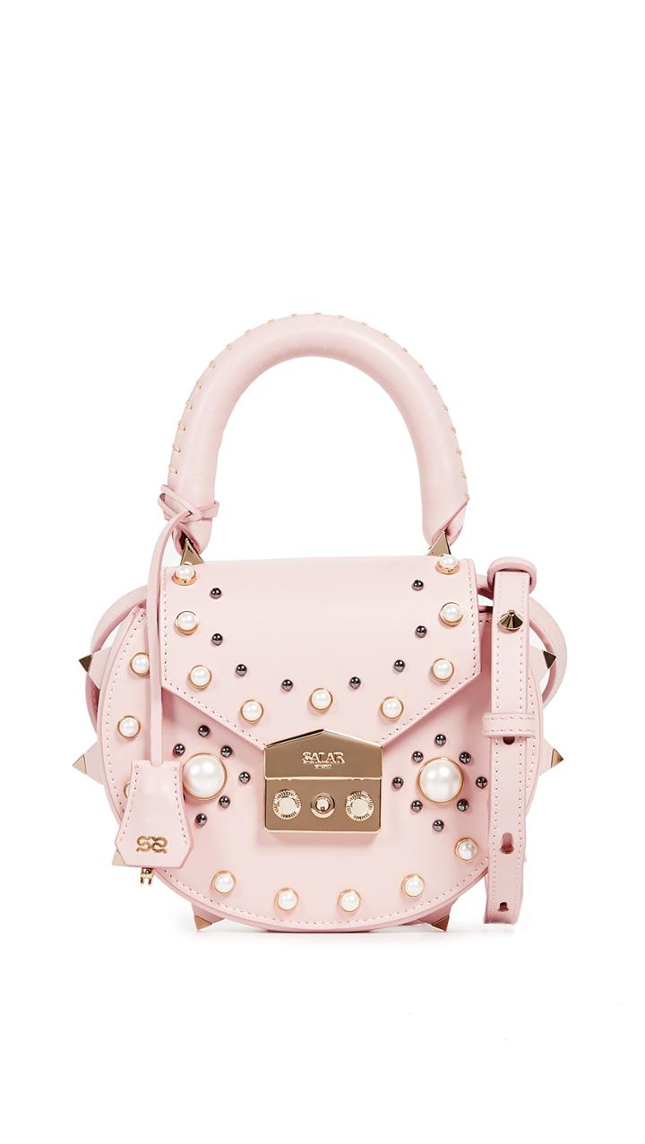 Salar Mimi Imitation Pearl Cross Body Bag