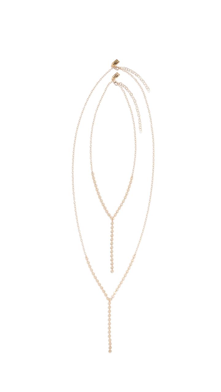Native Gem Zipper Necklace Set