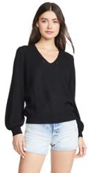 Frame Pointelle Cashmere Sweater