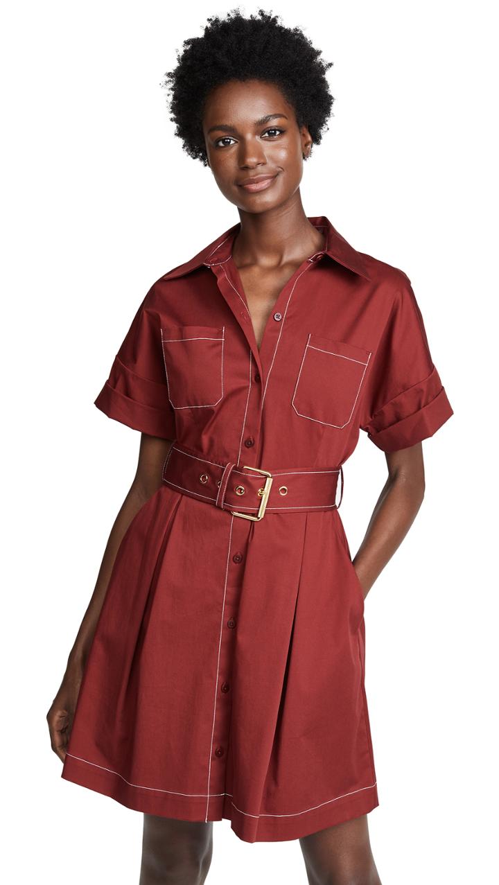 Diane Von Furstenberg Belted Shirt Dress