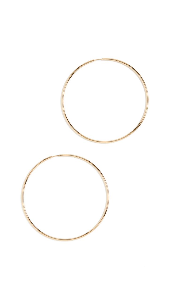 Maria Black Senorita 70 Hoop Earrings