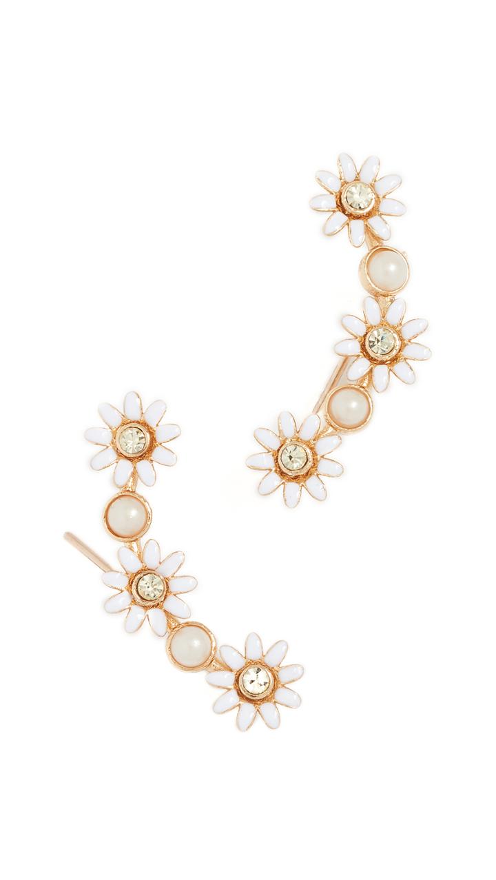 Kate Spade New York Loves Me Loves Me Not Ear Pins