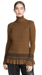 Adeam Ribbed Turtleneck Tunic