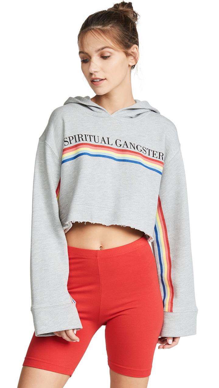 Spiritual Gangster Rainbow Dancin The Night Away Hoodie