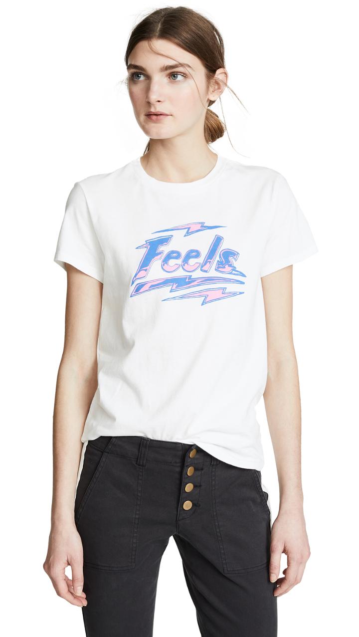 Pam Gela Feels Good Basic Logo Tee