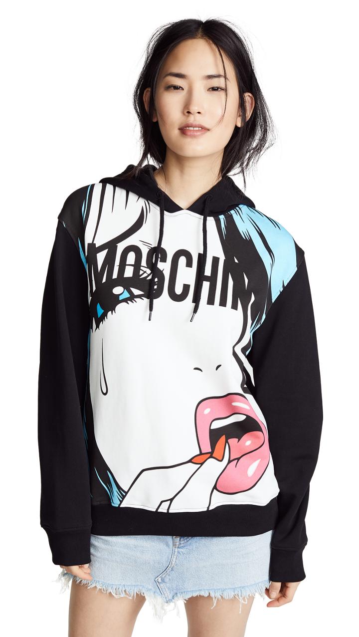 Moschino Crying Girl Hoodie