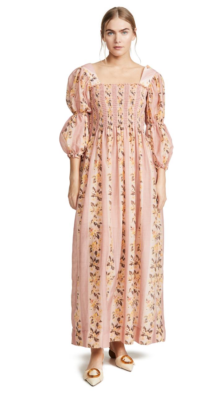 Rachel Antonoff Clark Smocked Dress