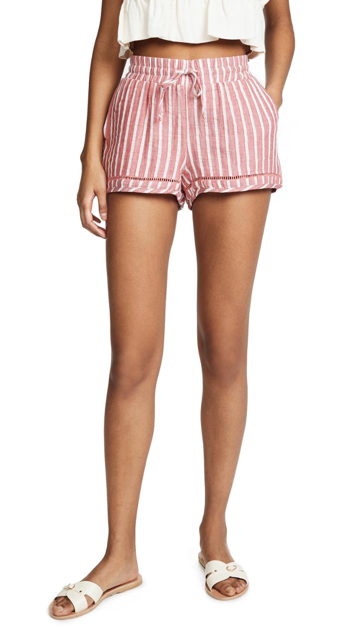 Soleil Striped Shorts