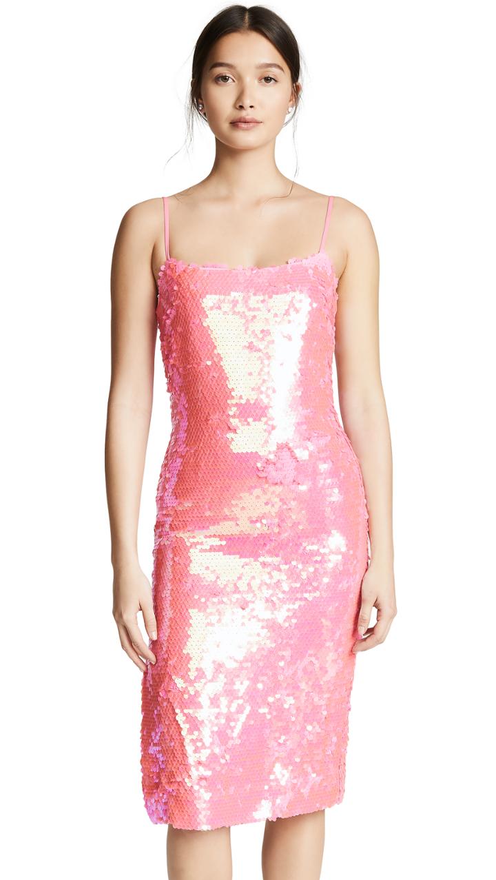 Milly Slip Sequin Dress
