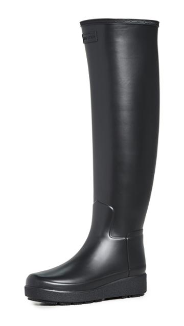 Hunter Boots Refined Creeper Tall Boots