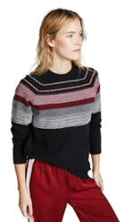 Atm Anthony Thomas Melillo Fairisle Crew Sweater