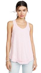 Wilt Shrunken Raw Mock Hem Tank