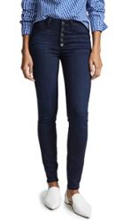 Paige Hoxton Ultra Skinny With Exposed Button Fly