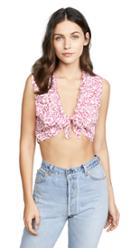 6 Shore Road Tidepool Front Tie Top