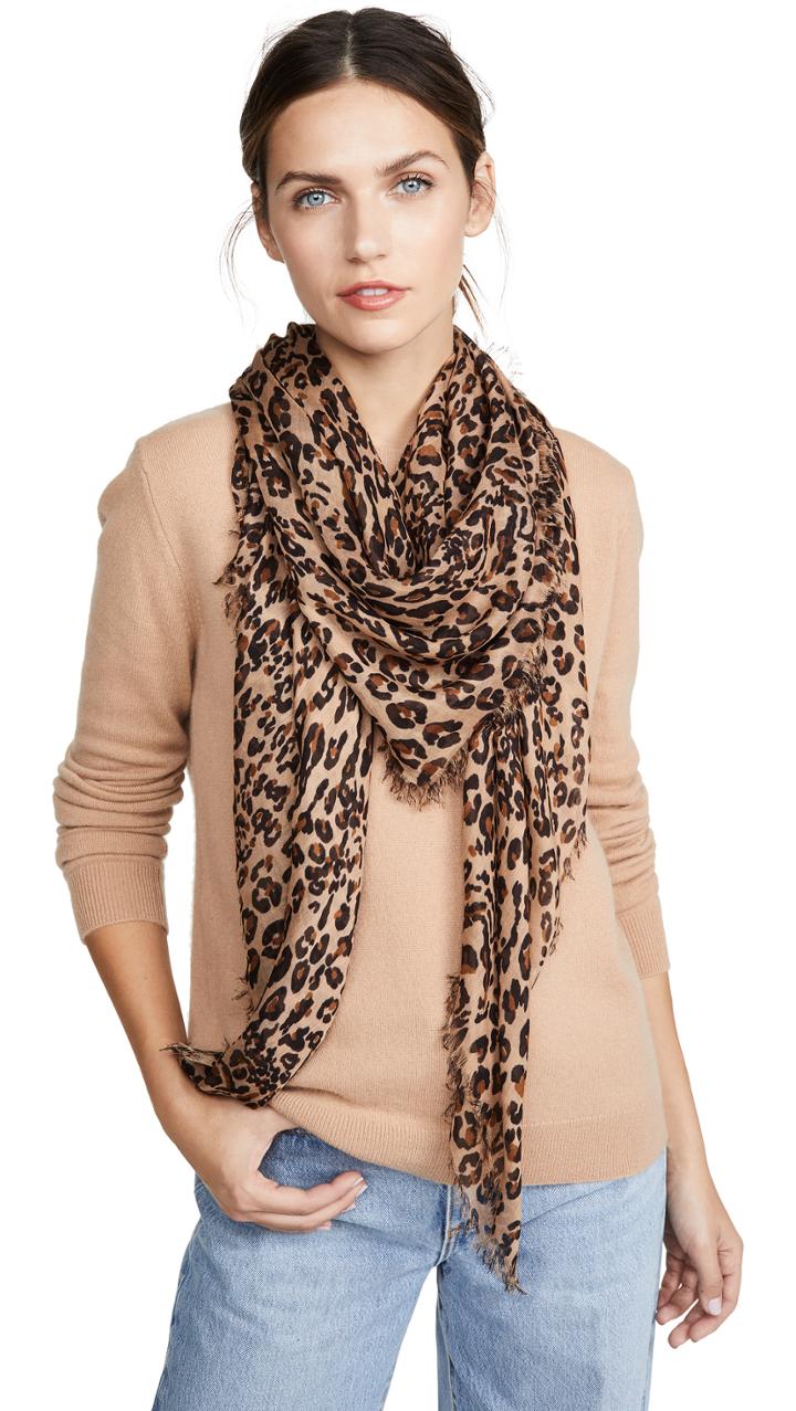 Madewell Leopard Scarf