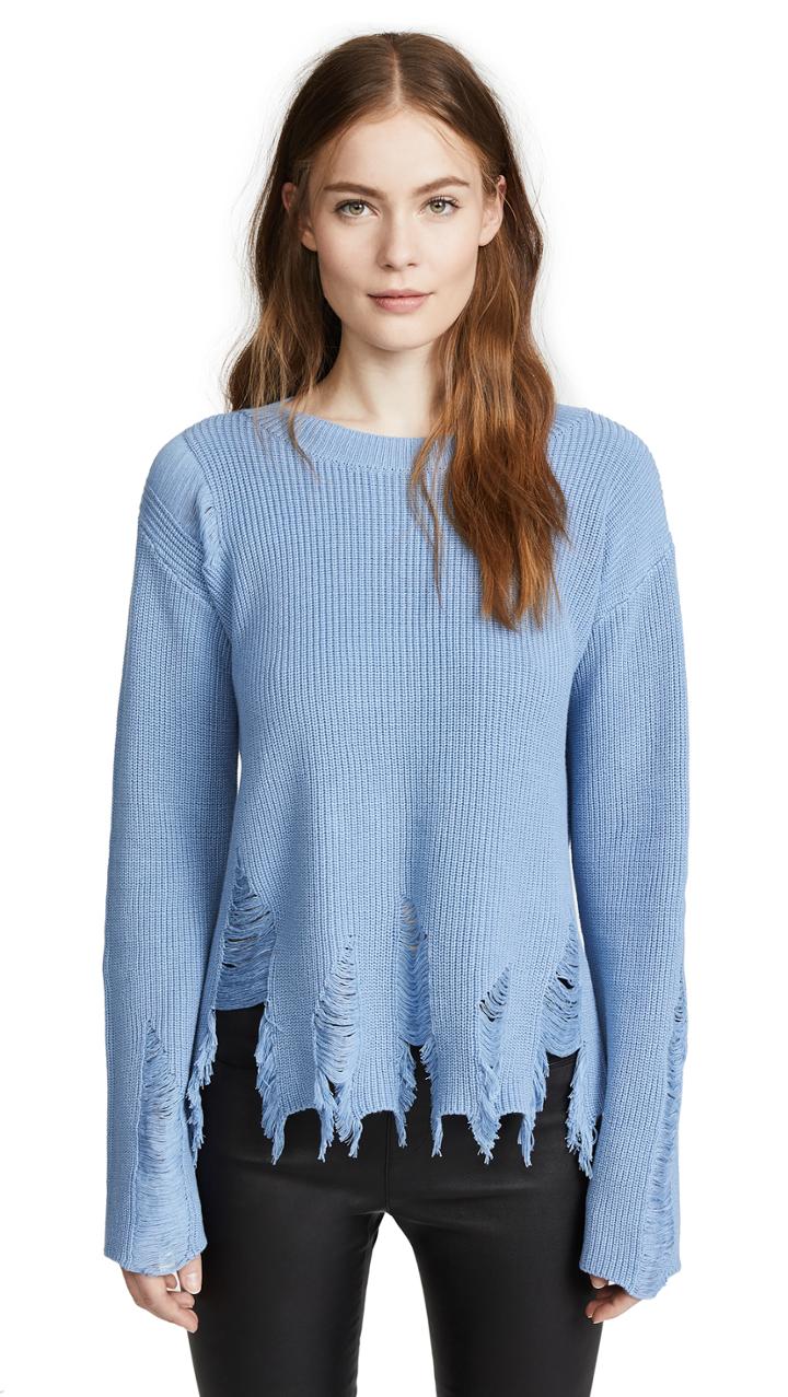 Milly Deconstructed Sweater
