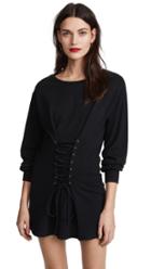 Nytt Riley Corset Sweat Dress