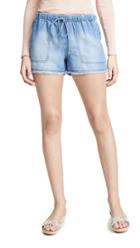 Bella Dahl Fray Hem Ombré Shorts
