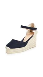 Castaner Carol Ankle Stap Wedges