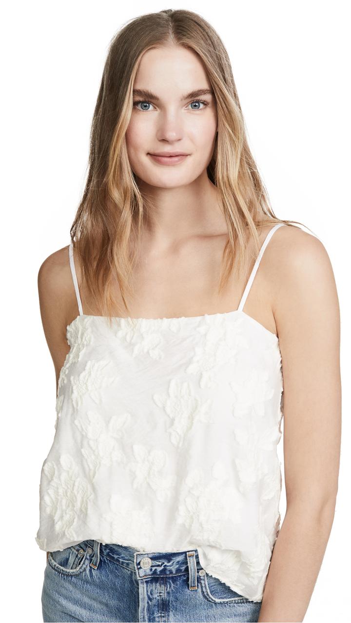Vince Textured Floral Cami