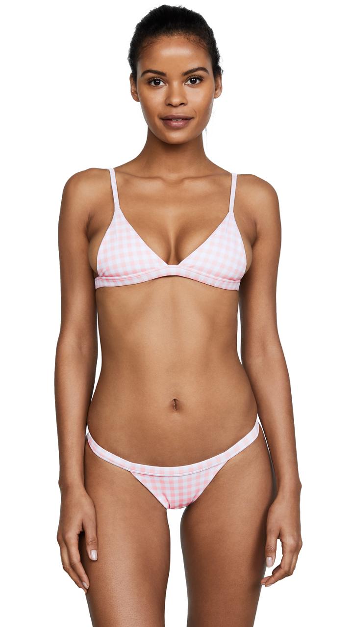 Skye Staghorn Petite Triangle Bikini Top