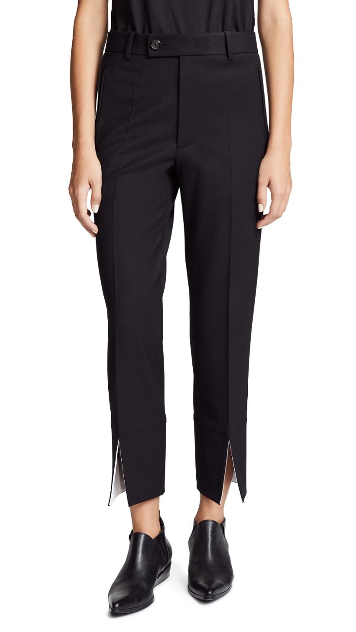 Helmut Lang Front Slit Suit Pants