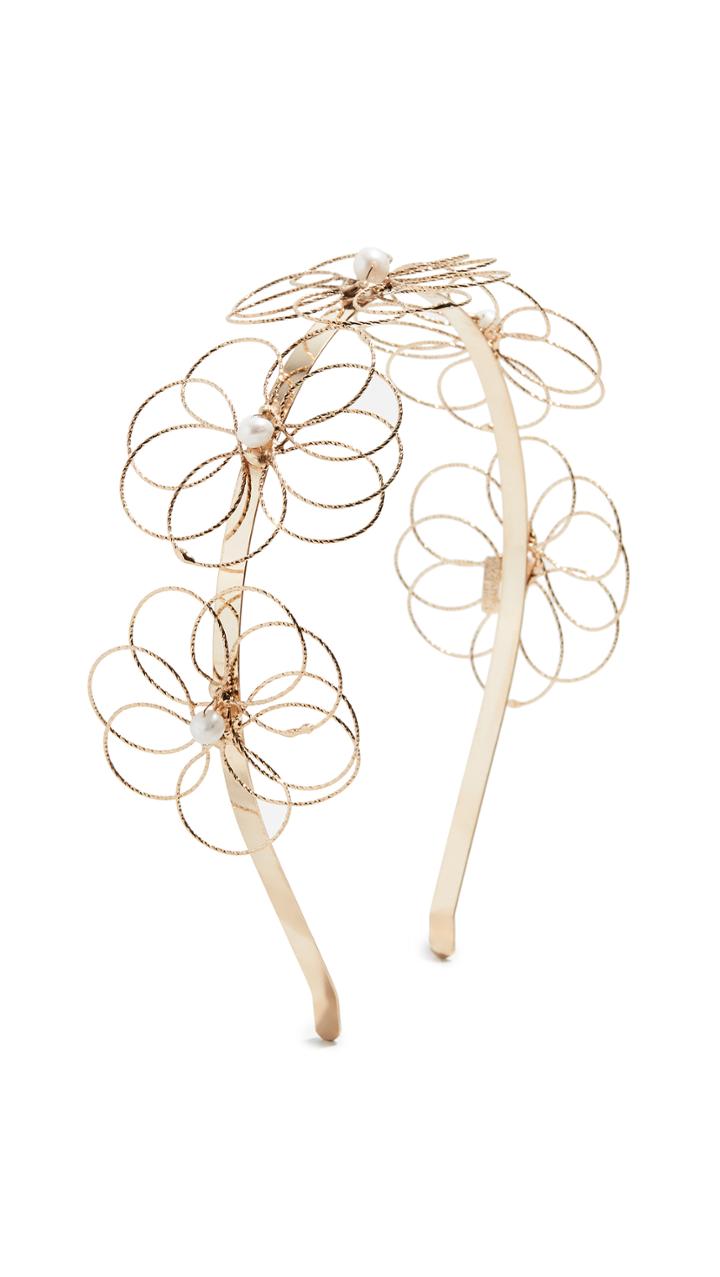 Rosantica Freshwater Cultured Pearl Cosmo Headband