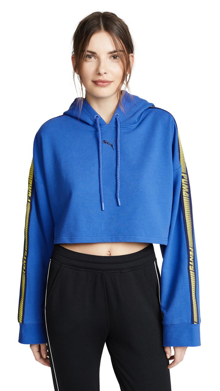 Puma Fenty X Puma Hooded Cropped Sweatshirt