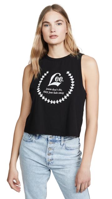 Lee Vintage Modern Vintage Lee Logo Muscle Tank