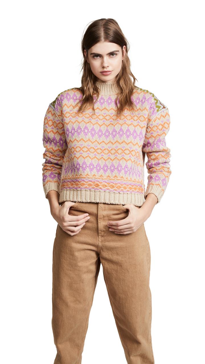 Acne Studios Fair Isle Sweater