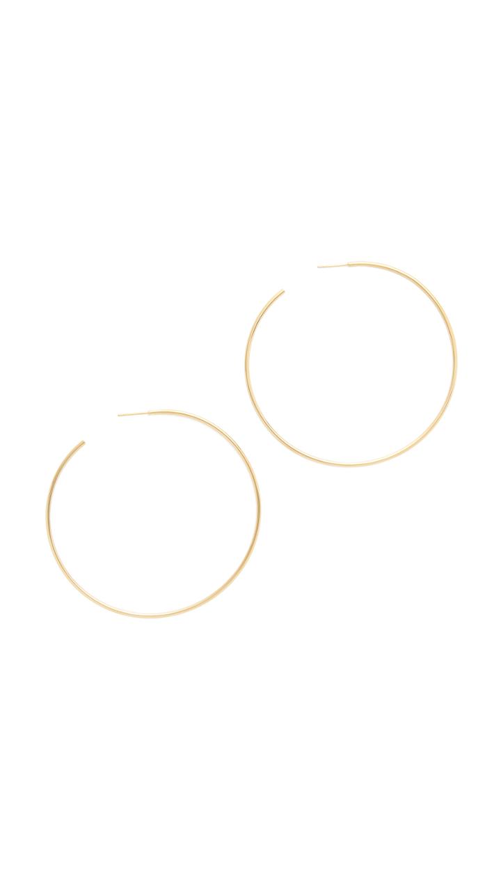 Cloverpost Large Circuit Hoop Earrings