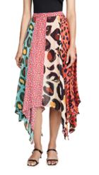 Farm Rio Mixed Leopard Skirt