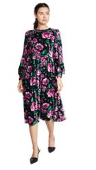 Marc Jacobs Blouson Sleeve Flare Dress