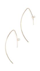Jules Smith Cultured Pearl Threader Earrings