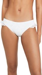 Kate Spade New York Eyelet Ruffle Bikini Bottoms