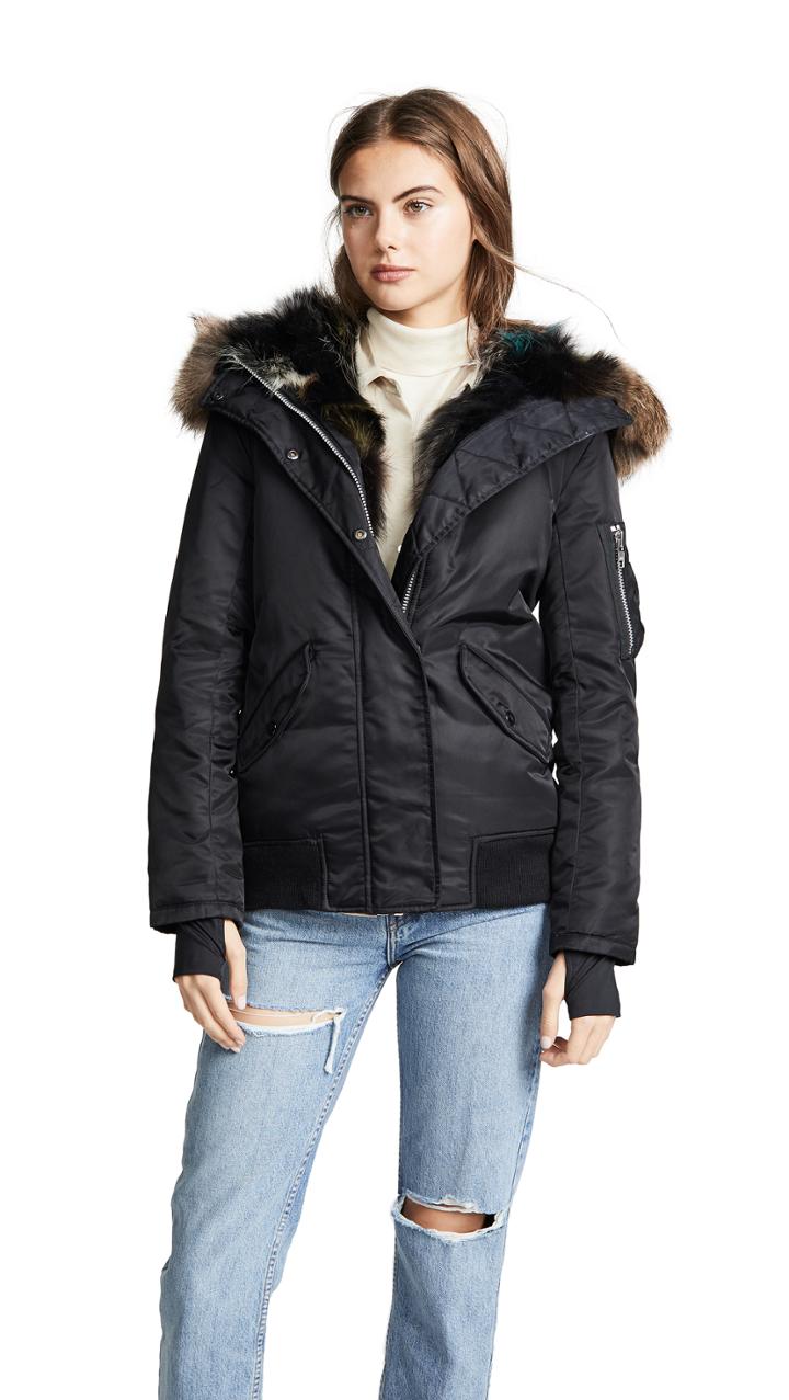 Sam Multi Luxe Sloane Bomber Jacket