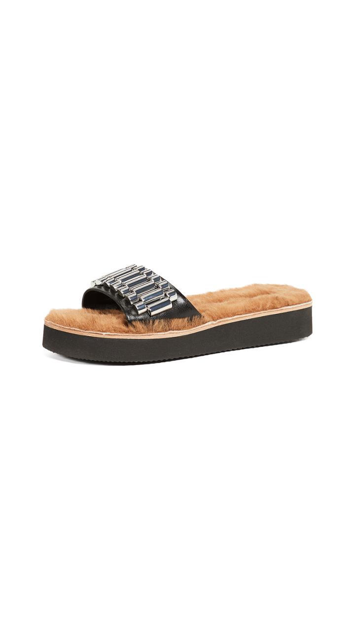 Pedro Garcia Taciana Wedge Mules