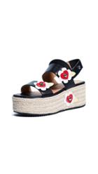 Moschino Love Moschino Platform Flower Sandals