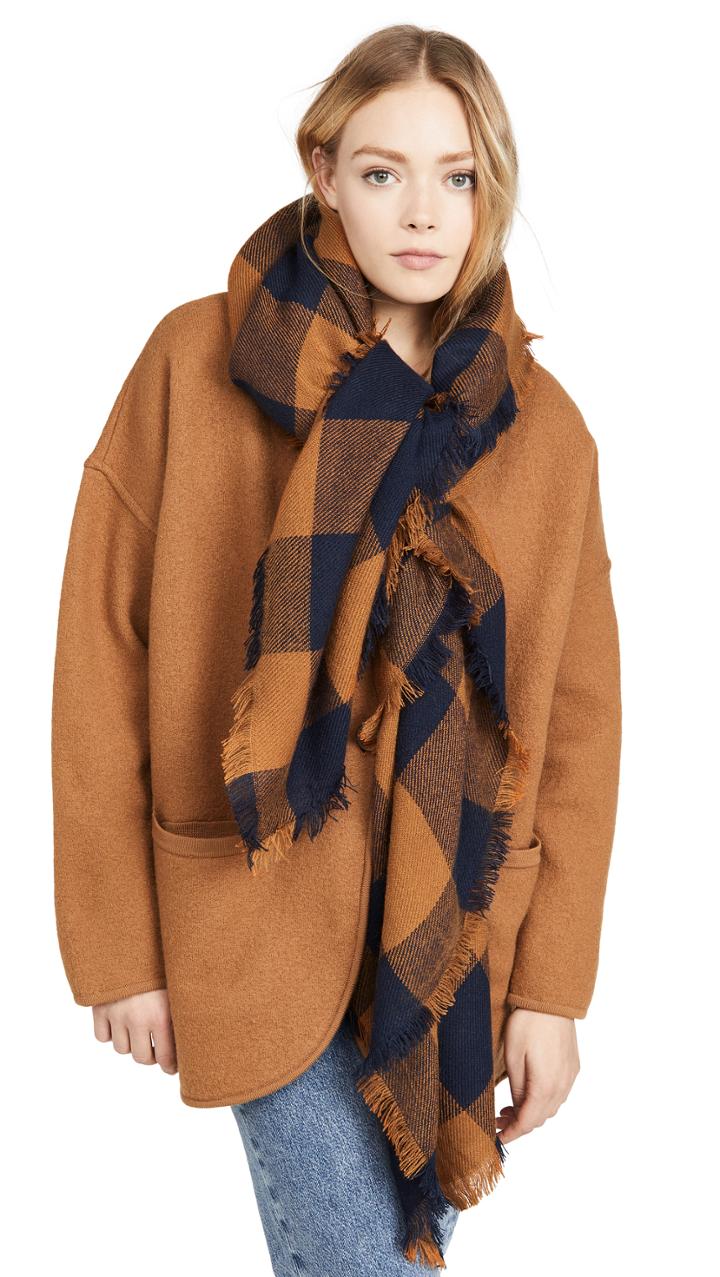 Madewell Buffalo Check Scarf