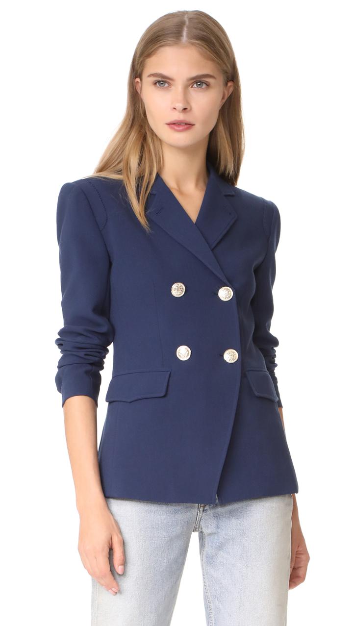 L Agence Marc Double Breasted Blazer