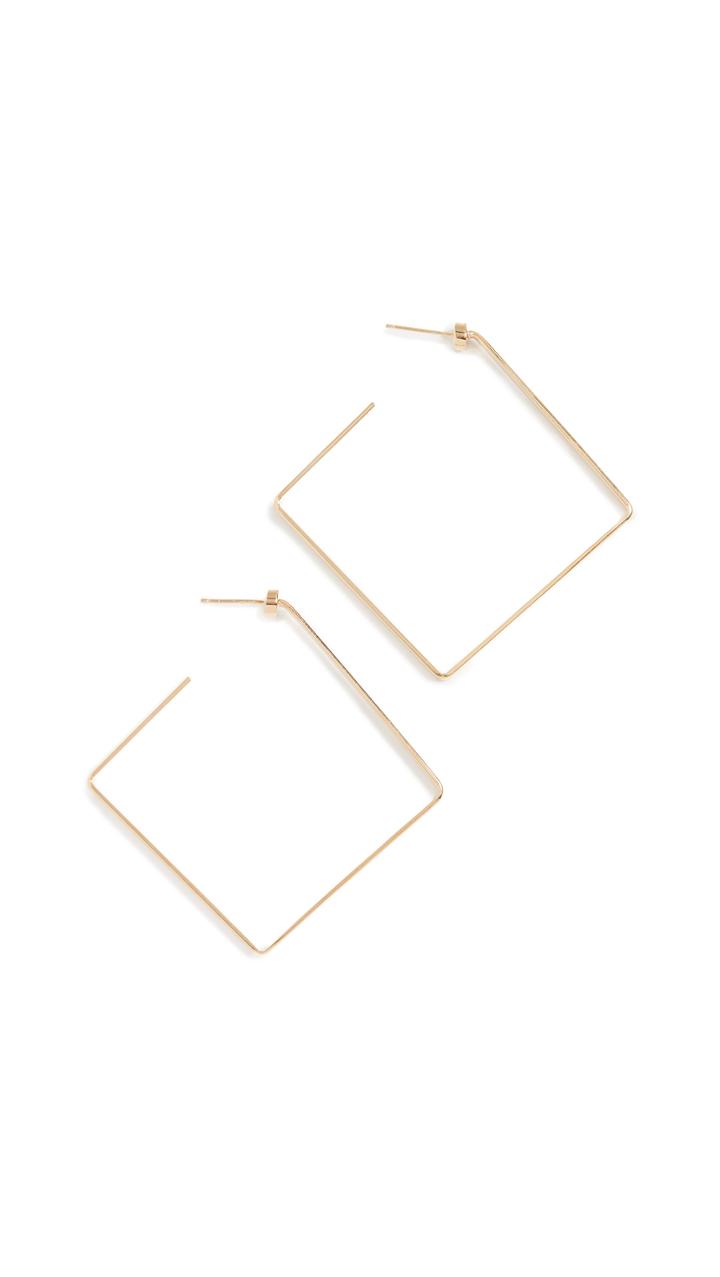 Jennifer Zeuner Jewelry Salma Hoop Earrings