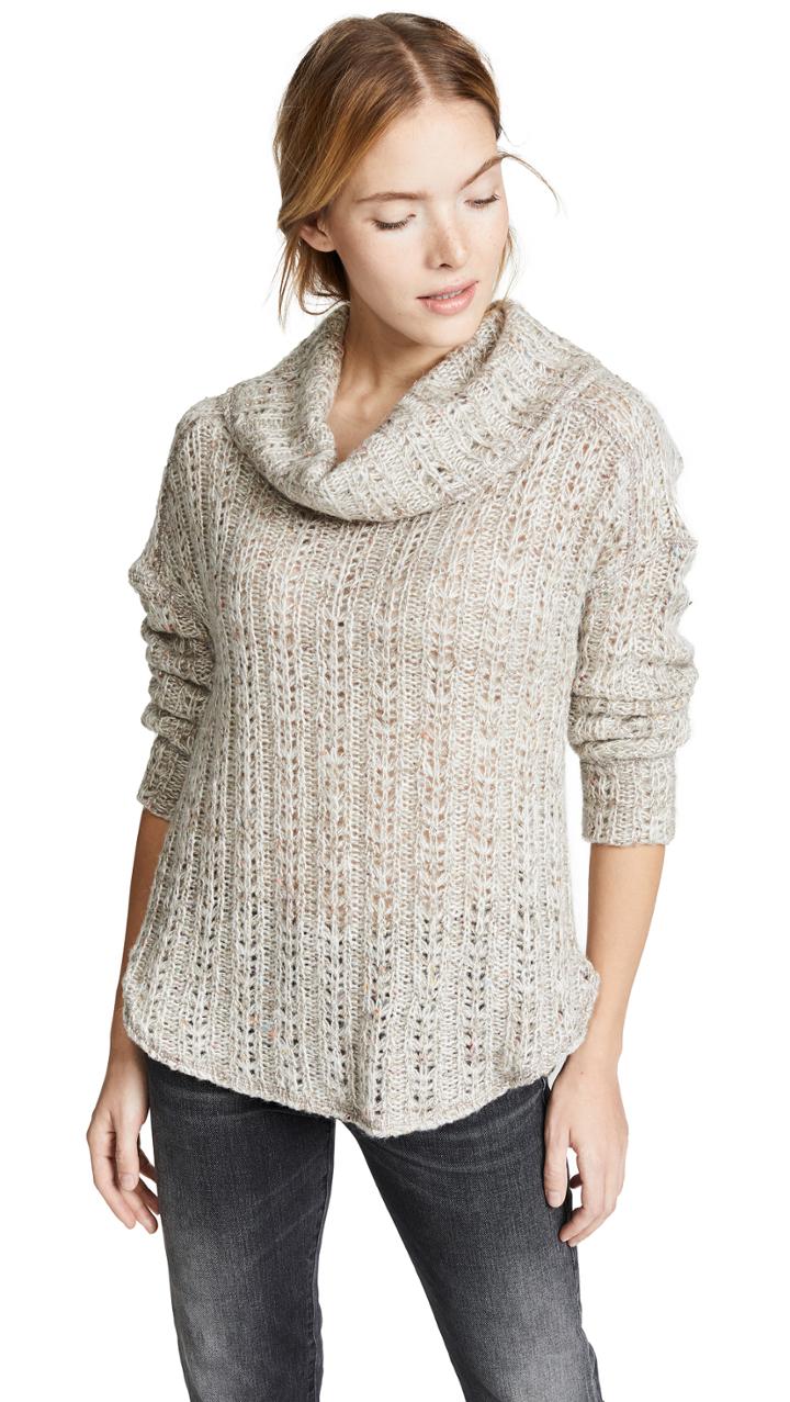 Three Dots Heavy Melange Sweater