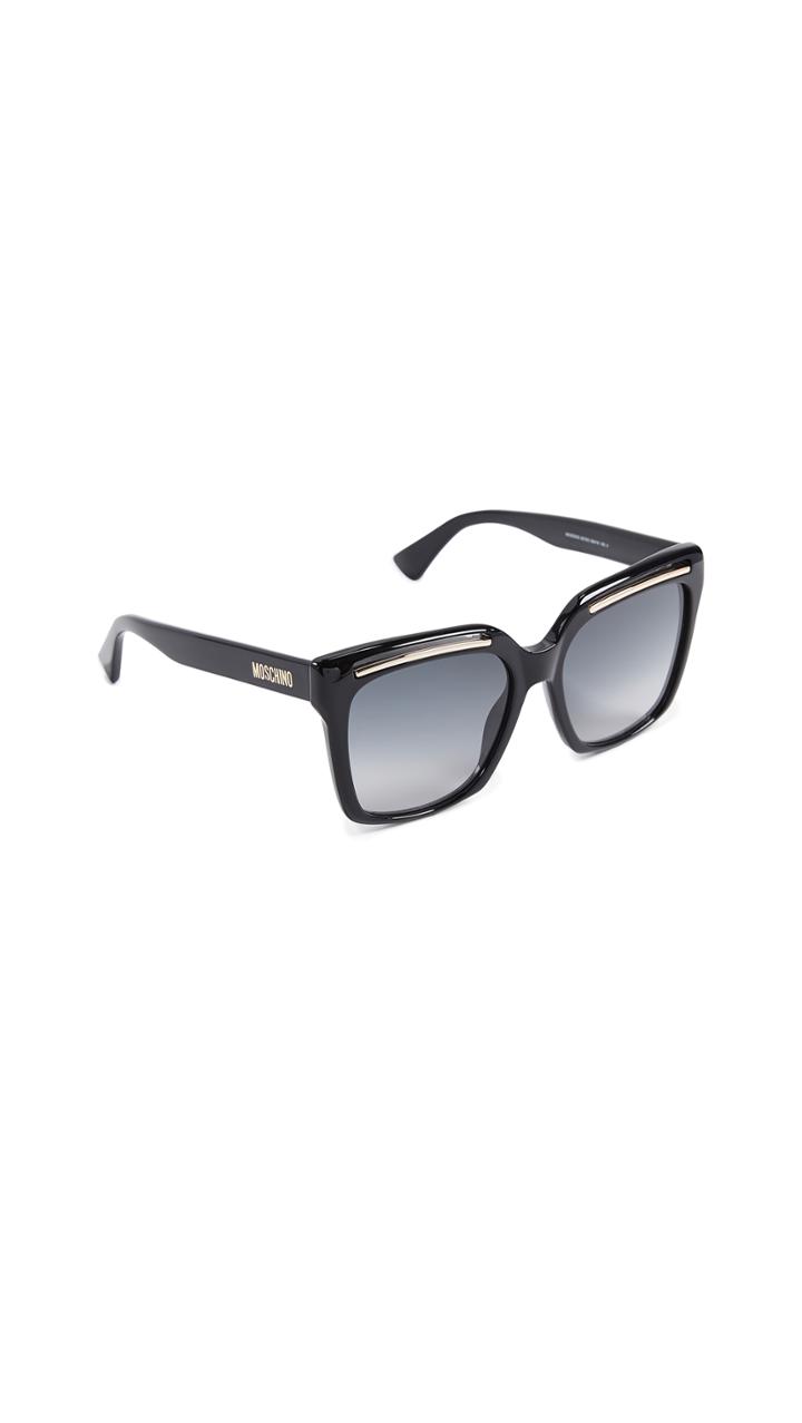 Moschino Square Acetate Sunglasses