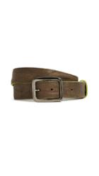 B Belt Distressed Leather Belt