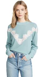 See By Chloe Lace Detail Pullover