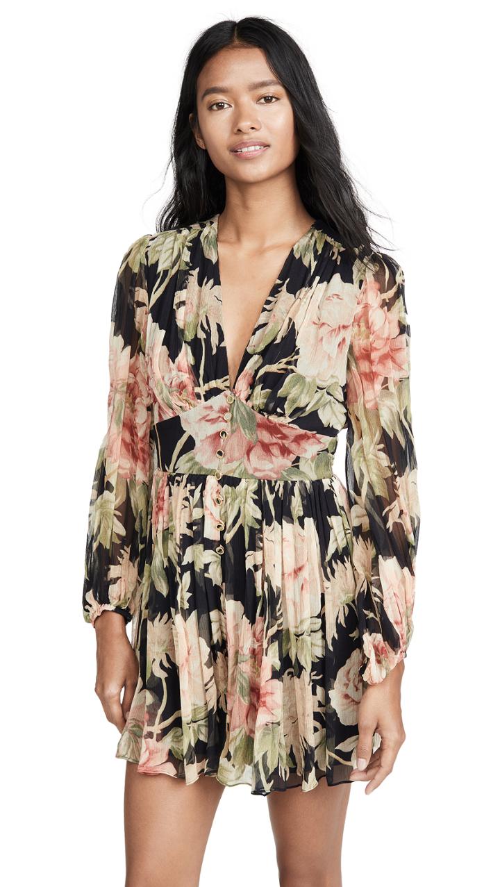 Zimmermann Espionage Fluted Romper