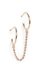 Zoe Chicco 14k Gold Double Huggie Hoop Earrings